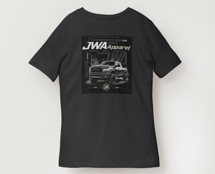 Black 5G Ram Tee